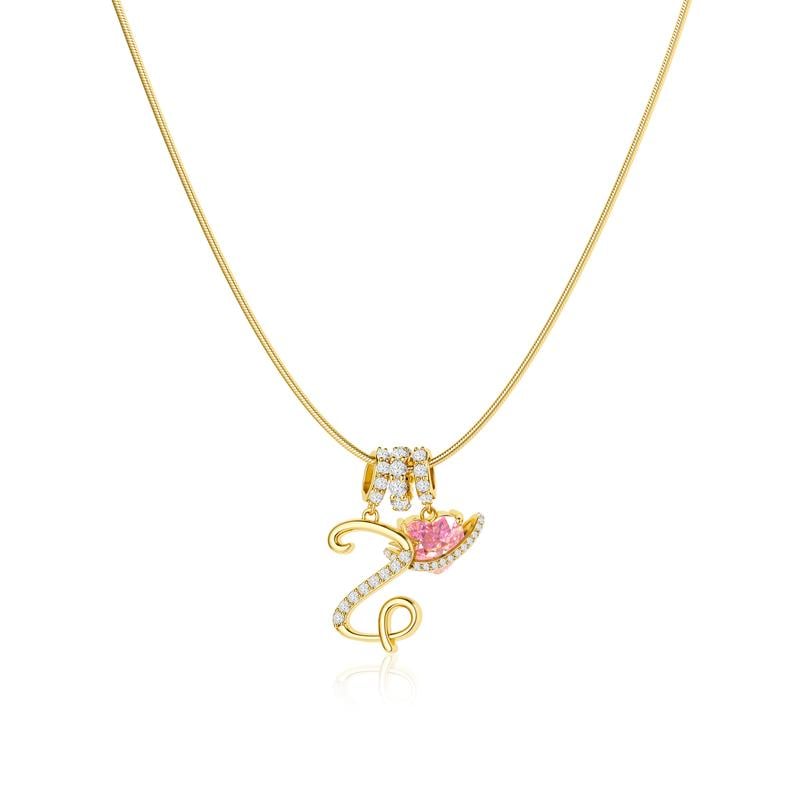 🔥LAST DAY 49% OFF- 📿14K Gold Plated 3-Layering Initial A-Z Letter Pendant Necklaces