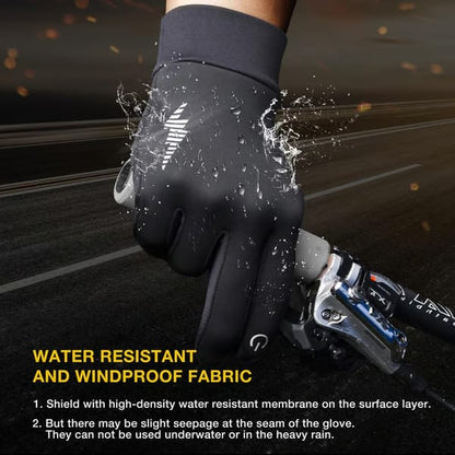 🔥LAST DAY 49% OFF- Winter Gloves Women Men Ski Gloves Liners Thermal Warm Touch Screen