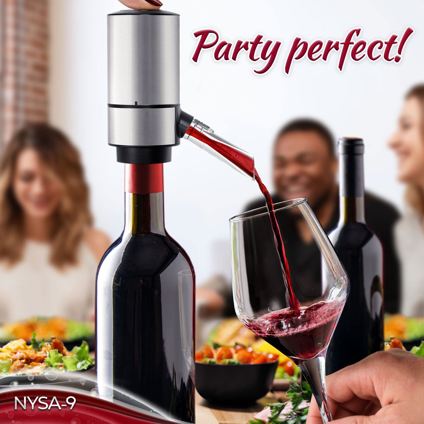 🔥2023 HOT SALE - Electric Wine Aerator Pourer