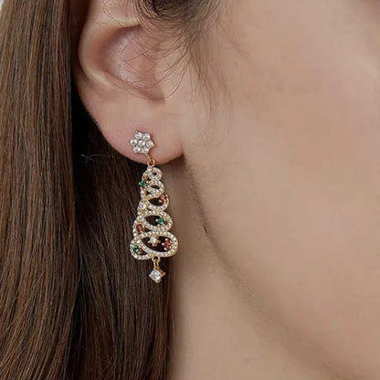 🎄CHRISTMAS HOT SALE✨SHINY CHRISTMAS TREE EARRINGS(Buy 3 Get Free Shipping)