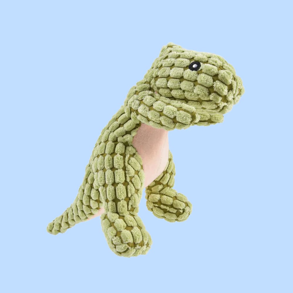 tear-resistant Robust Dino - Dog Toy 2.0 Upgraded Version