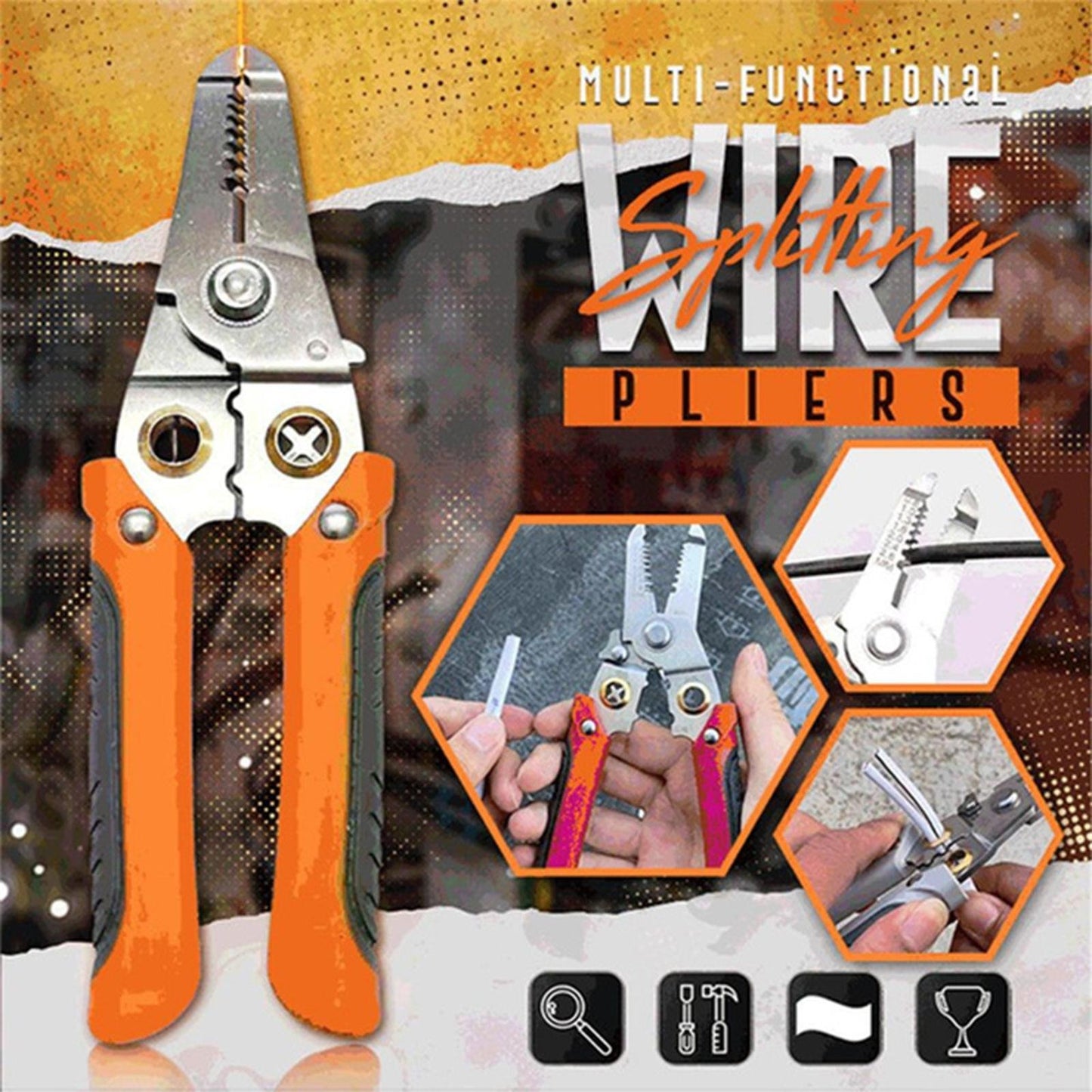(🔥HOT SALE NOW )- Multifunction Wire Plier Tool