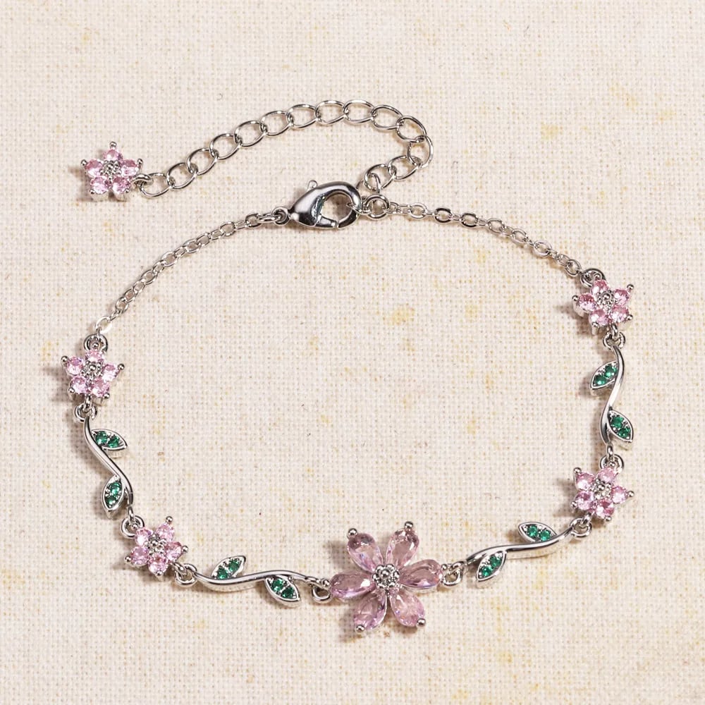 🔥2026 NEW ARRIVAL🔥 -Flower Bracelet(Perfect jewelry and gifts)