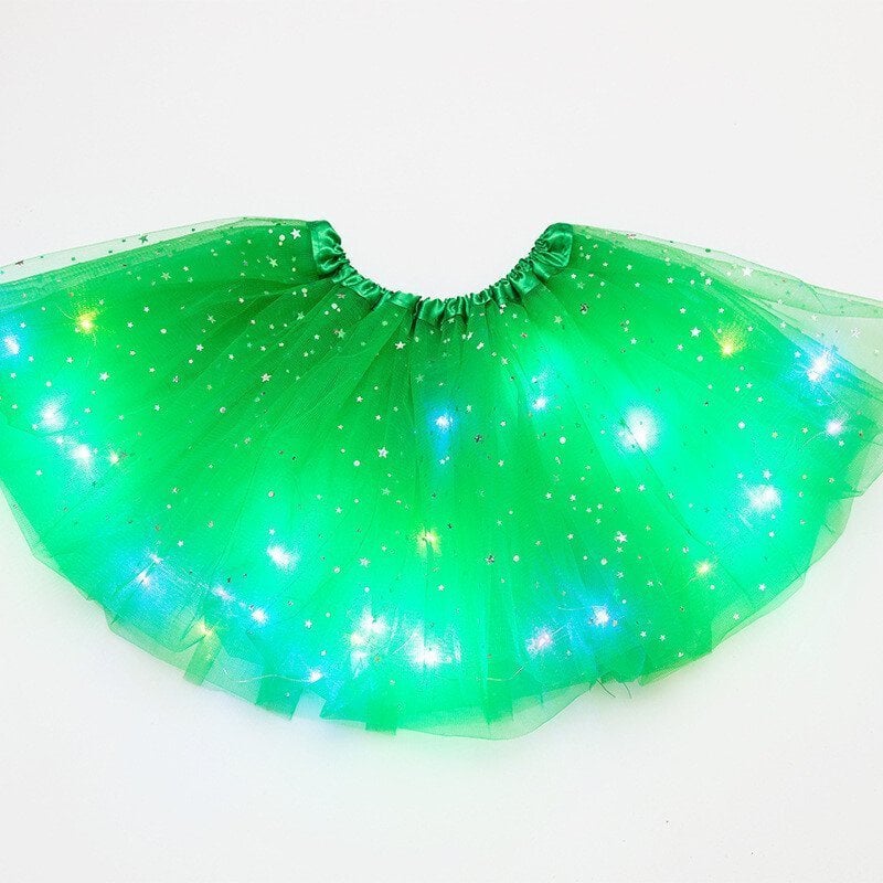 🔥Magical & Luminous LED Tutu Skirt - 14 Colors✨