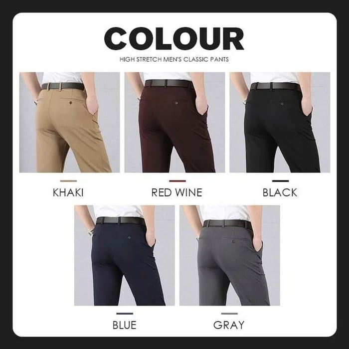 🔥(Buy 2 Free Shipping)🔥-High Stretch Men's Classic Pants