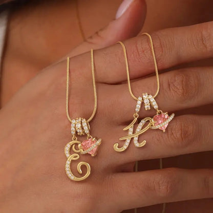 🔥LAST DAY 49% OFF- 📿14K Gold Plated 3-Layering Initial A-Z Letter Pendant Necklaces