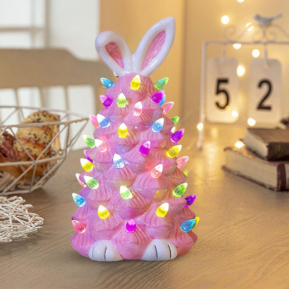 HOT SALE  49% OFF🐰🐰Easter Pink Bunny Tree
