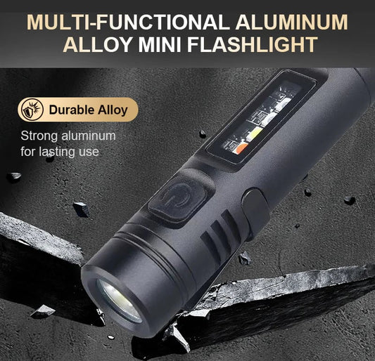 🔥LAST DAY 49% OFF- Multi-Functional Aluminum Alloy Mini Flashlight