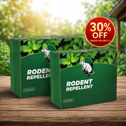 💥LAST DAY SALE 50%OFF💥🟢 Natural Peppermint Rodent Repellent Tablets – 10 Pack