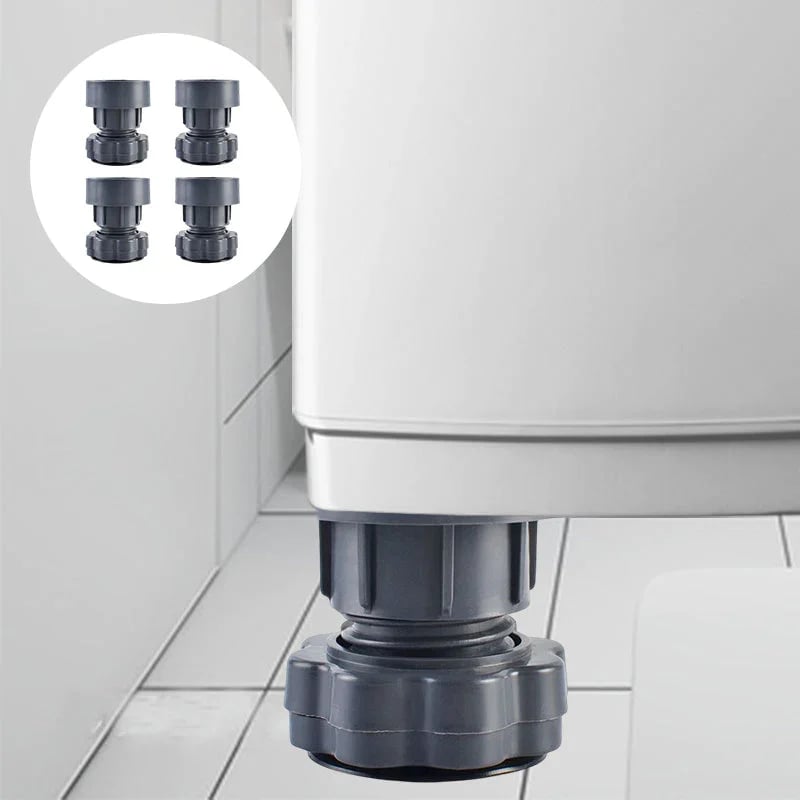 4 pieces height adjustable washing machine stand
