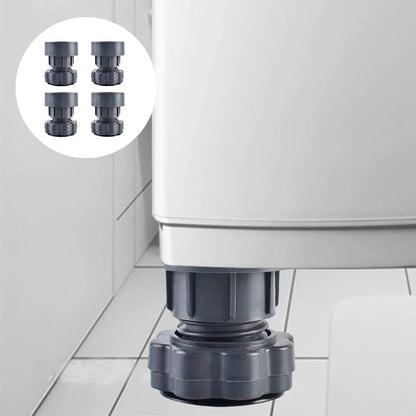 4 pieces height adjustable washing machine stand