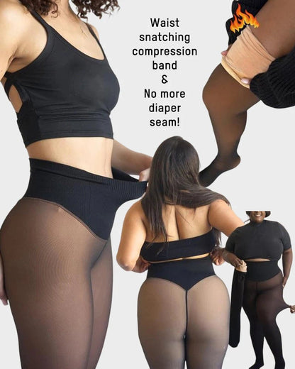 🔥LAST DAY 49% OFF- ❄️One-Seam Shaping Fleece Leggings
