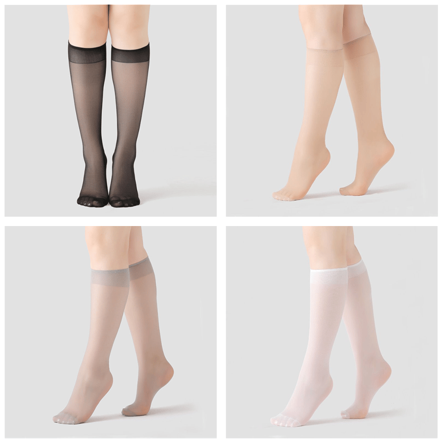 🔥- Silky Anti-Slip Socks