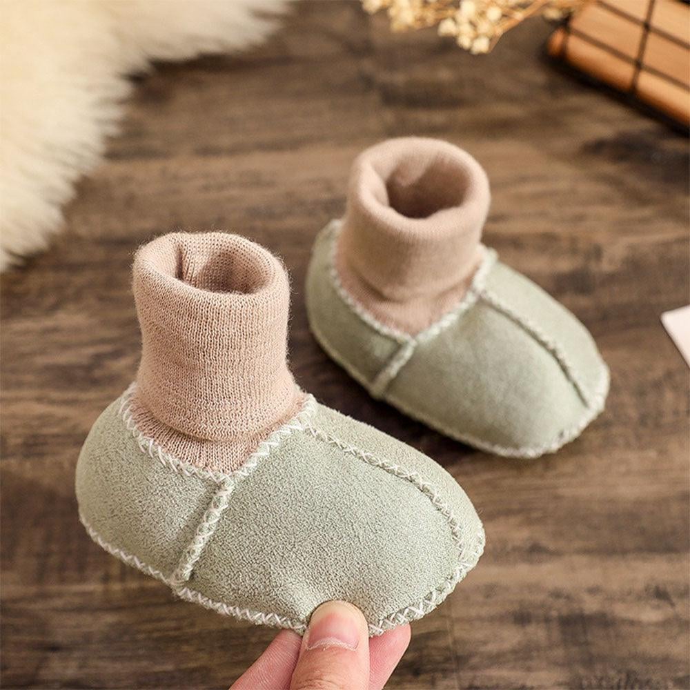 🌈Multiple Colors - 👶Warm Fur Baby Sock Shoes🔥