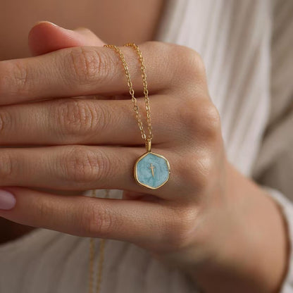 ✨New Arrival✝️The "Serene Faith" Vintage Oval Cross Necklace