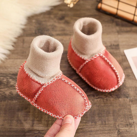 🌈Multiple Colors - 👶Warm Fur Baby Sock Shoes🔥