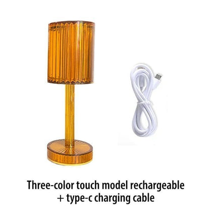 Touching Control  Crystal Lamp