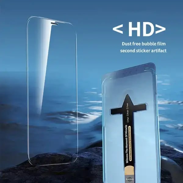 🔥Invisible Artifact Screen Protector -Dust Free Without Bubbles🔥