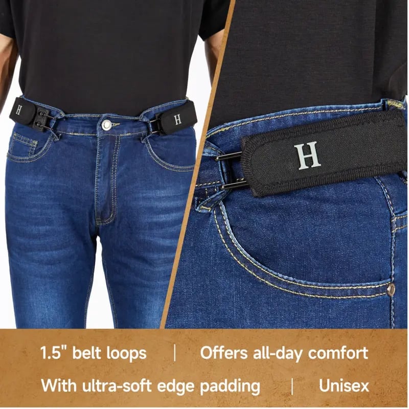 🔥LAST DAY 49% OFF- Tactical Metal Hook Elastic Belt