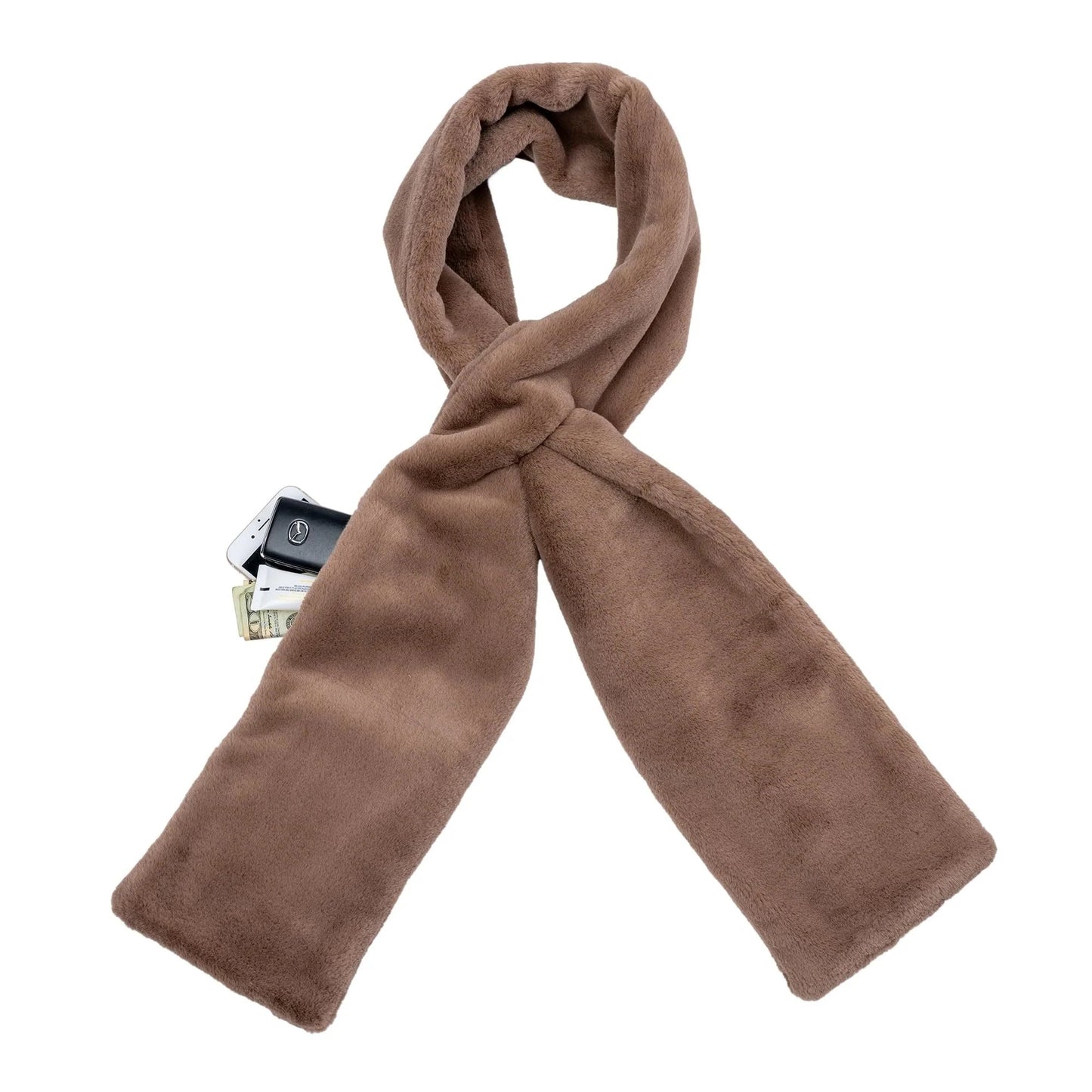 🔥LAST DAY 49% OFF- The Coziest Scarf with a Hidden Zipper Pocket