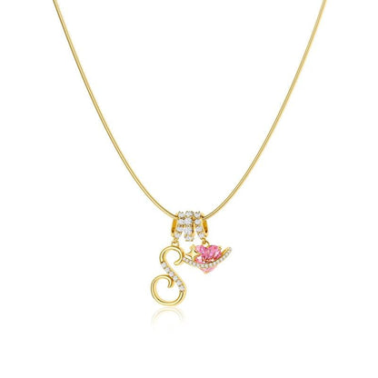 🔥LAST DAY 49% OFF- 📿14K Gold Plated 3-Layering Initial A-Z Letter Pendant Necklaces