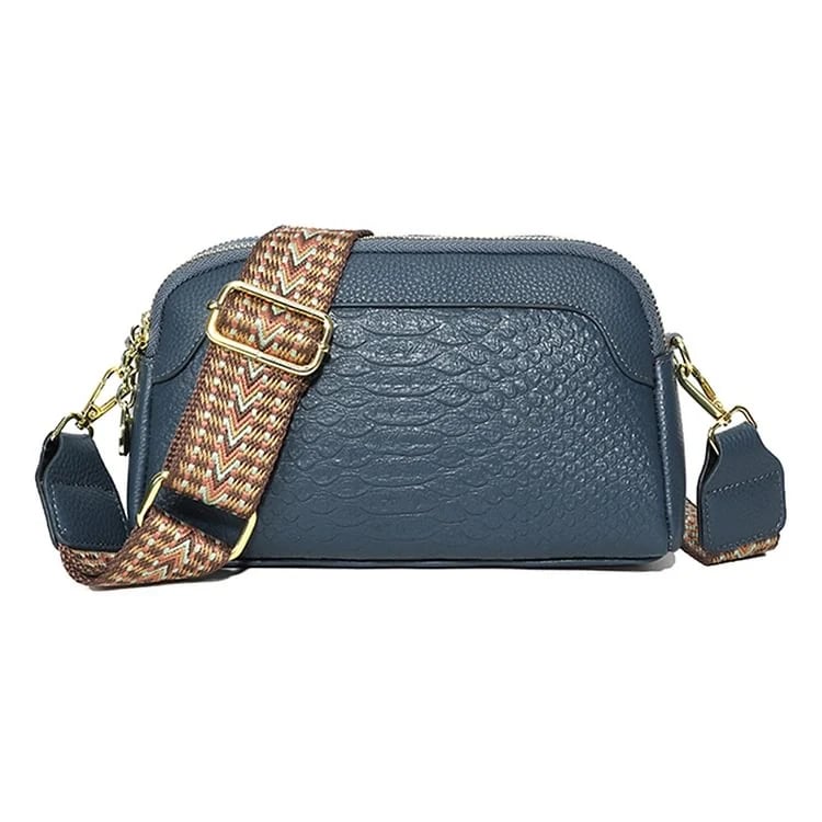 🔥Hot Sale 48% OFF🔥First Layer Cowhide Crossbody Bag Alligator Pattern Women Shoulder Bag for Work