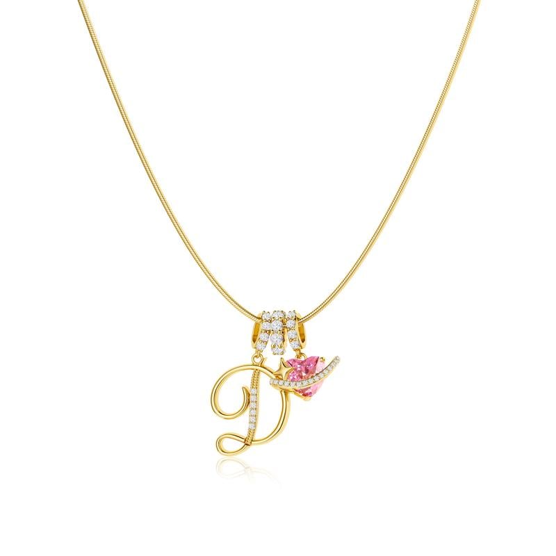 🔥LAST DAY 49% OFF- 📿14K Gold Plated 3-Layering Initial A-Z Letter Pendant Necklaces