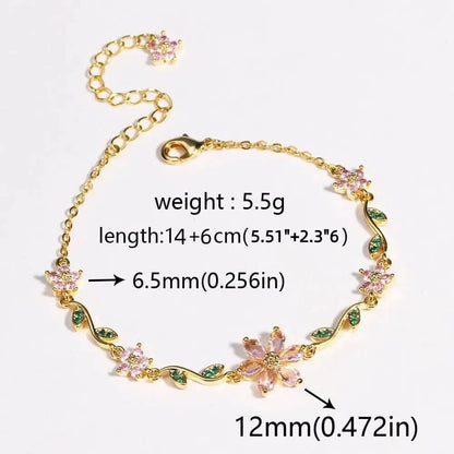 🔥2026 NEW ARRIVAL🔥 -Flower Bracelet(Perfect jewelry and gifts)