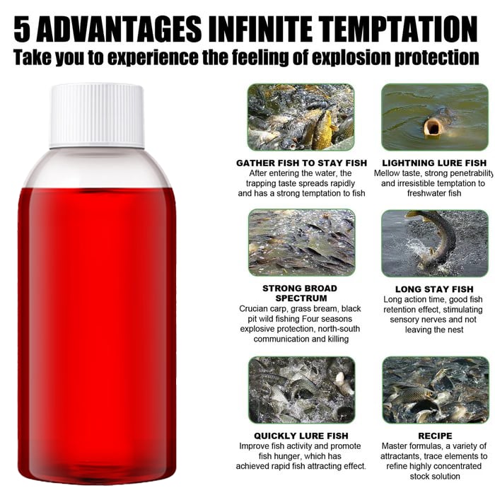 LAST DAY Promotion 49% OFF🔥Red worm Scent Fish Attractants for Baits