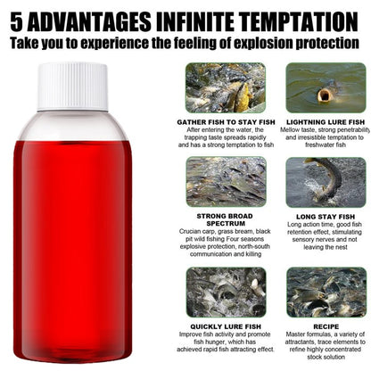 LAST DAY Promotion 49% OFF🔥Red worm Scent Fish Attractants for Baits