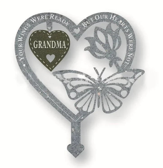 48% OFF🔥 - Memorial Gift Butterfly Ornament-Garden Memorial Plaque