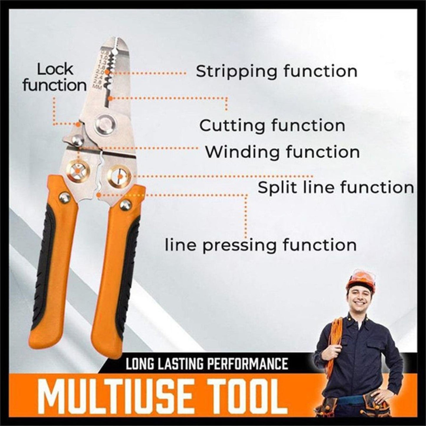(🔥HOT SALE NOW )- Multifunction Wire Plier Tool