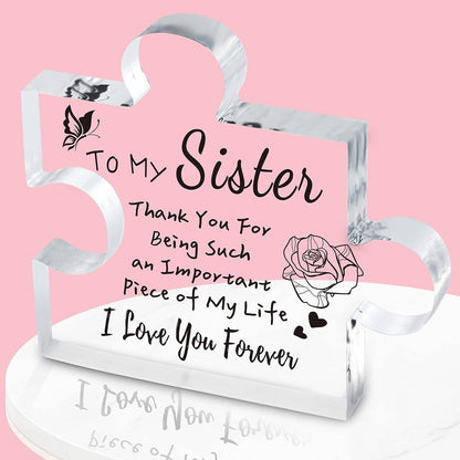 💕Engraved Puzzle for Sisters/Mom/Dad/BestiesDaughter/Grandma/Wife