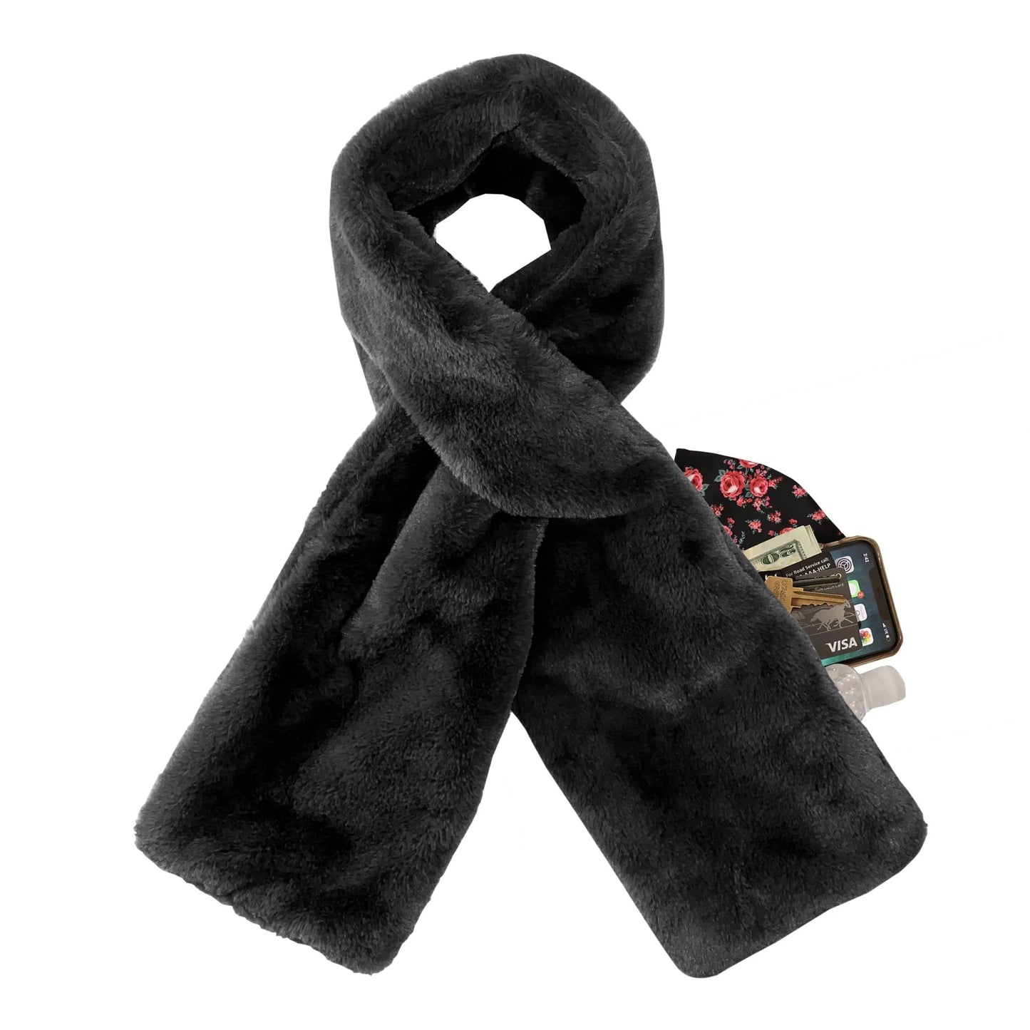 🔥LAST DAY 49% OFF- The Coziest Scarf with a Hidden Zipper Pocket