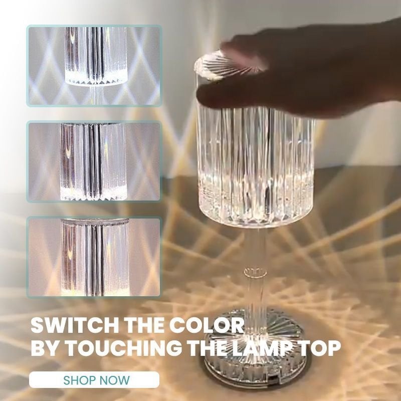 Touching Control  Crystal Lamp