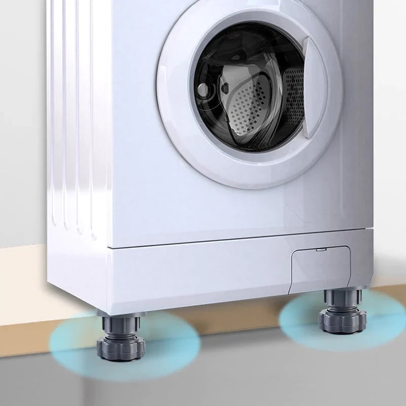 4 pieces height adjustable washing machine stand
