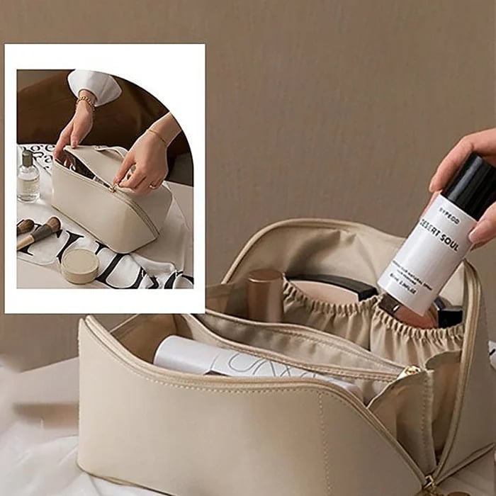 🔥Large capacity travel cosmetic bag