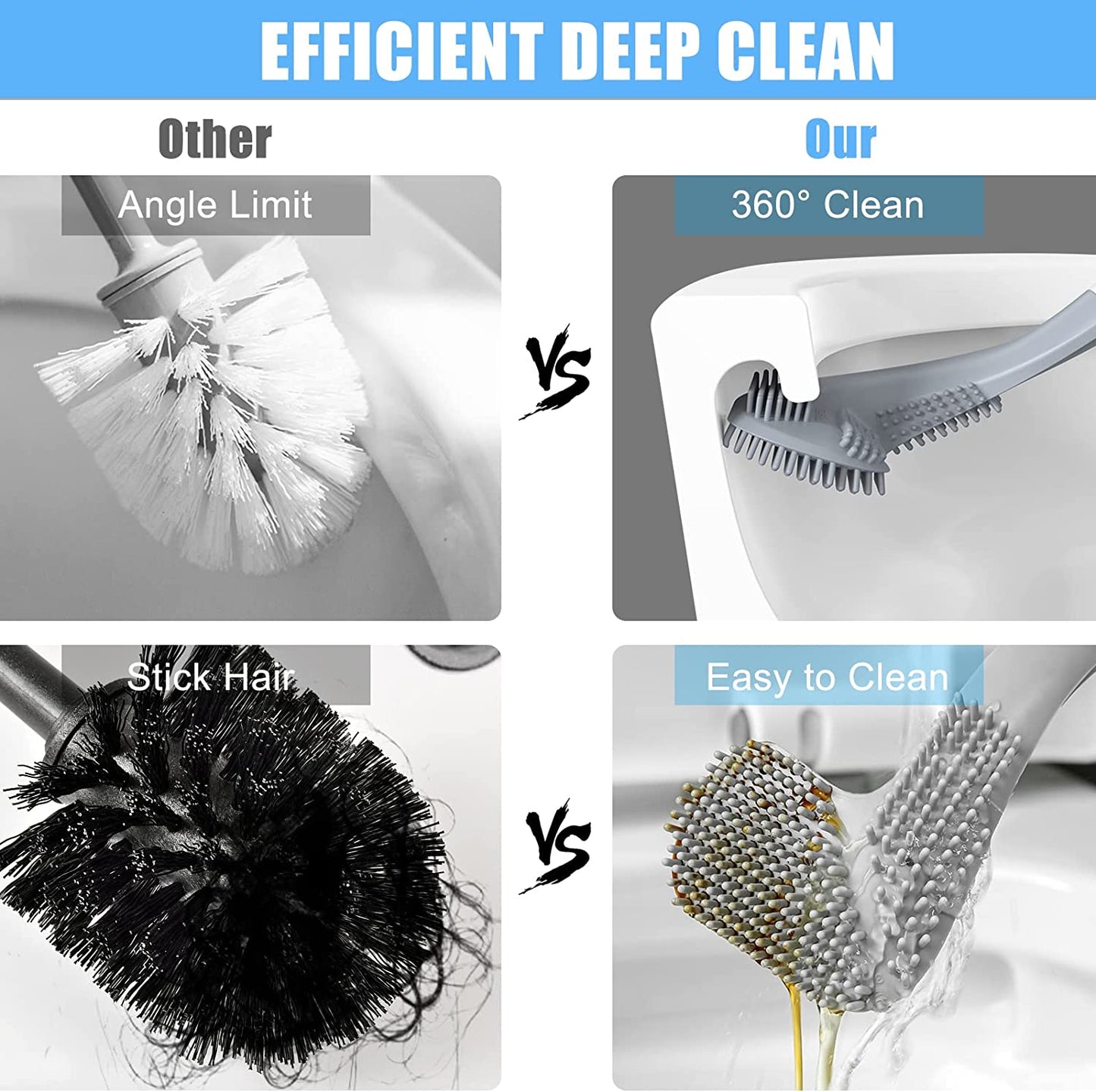 (🔥HOT SALE NOW-49% OFF) Long-Handled Toilet Brush