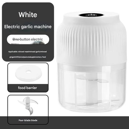 🔥LAST DAY 49% OFF- Electric Garlic Chopper,Mini Portable Veggie Chopper