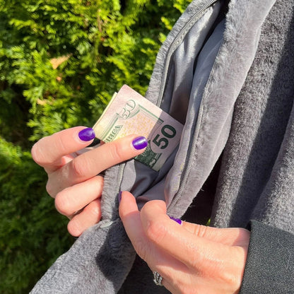🔥LAST DAY 49% OFF- The Coziest Scarf with a Hidden Zipper Pocket