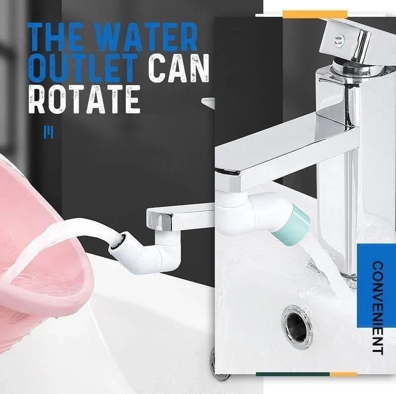 Universal rotary faucet extender