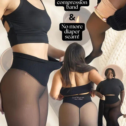 🔥LAST DAY 49% OFF- ❄️One-Seam Shaping Fleece Leggings