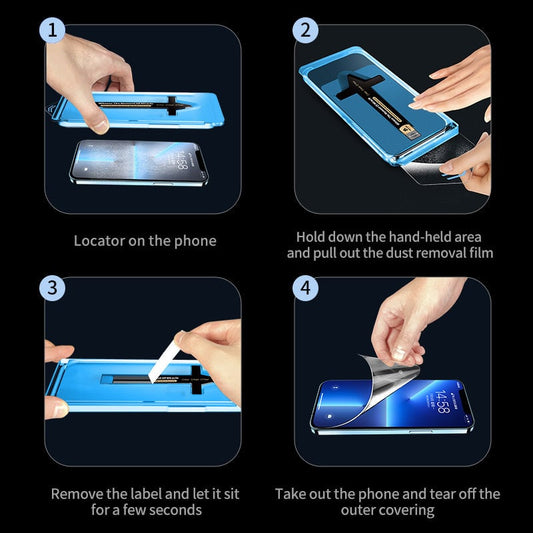 🔥Invisible Artifact Screen Protector -Dust Free Without Bubbles🔥