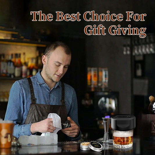 🔥LAST DAY 49% OFF- Electric Cocktail Smoker Kit  Built-in Lighter