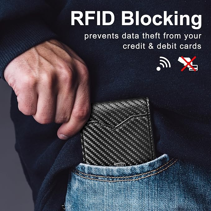 🔥Last Day 49% OFF - Men's Slim Wallet with RFID Blocking
