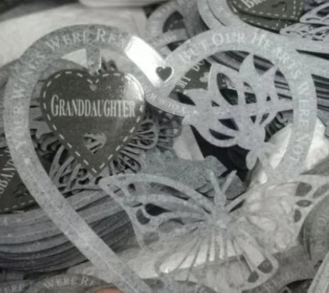 48% OFF🔥 - Memorial Gift Butterfly Ornament-Garden Memorial Plaque