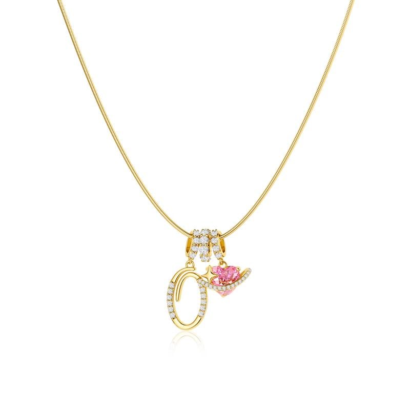 🔥LAST DAY 49% OFF- 📿14K Gold Plated 3-Layering Initial A-Z Letter Pendant Necklaces