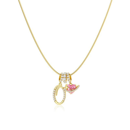 🔥LAST DAY 49% OFF- 📿14K Gold Plated 3-Layering Initial A-Z Letter Pendant Necklaces