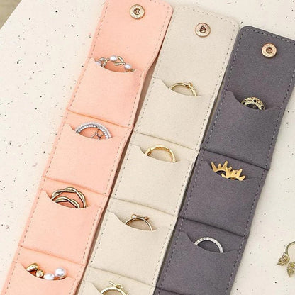 🔥LAST DAY 49% OFF-✨Tragbare Fach Schmuck Aufbewahrungstasche