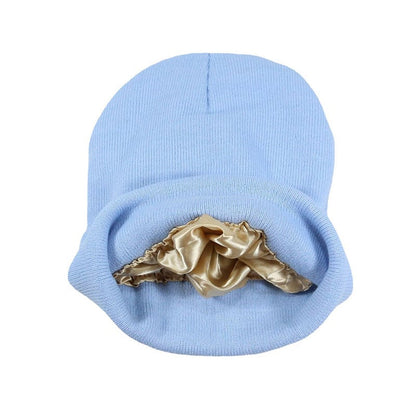 🔥LAST DAY 49% OFF- Satin Lined Knit Beanie Hat